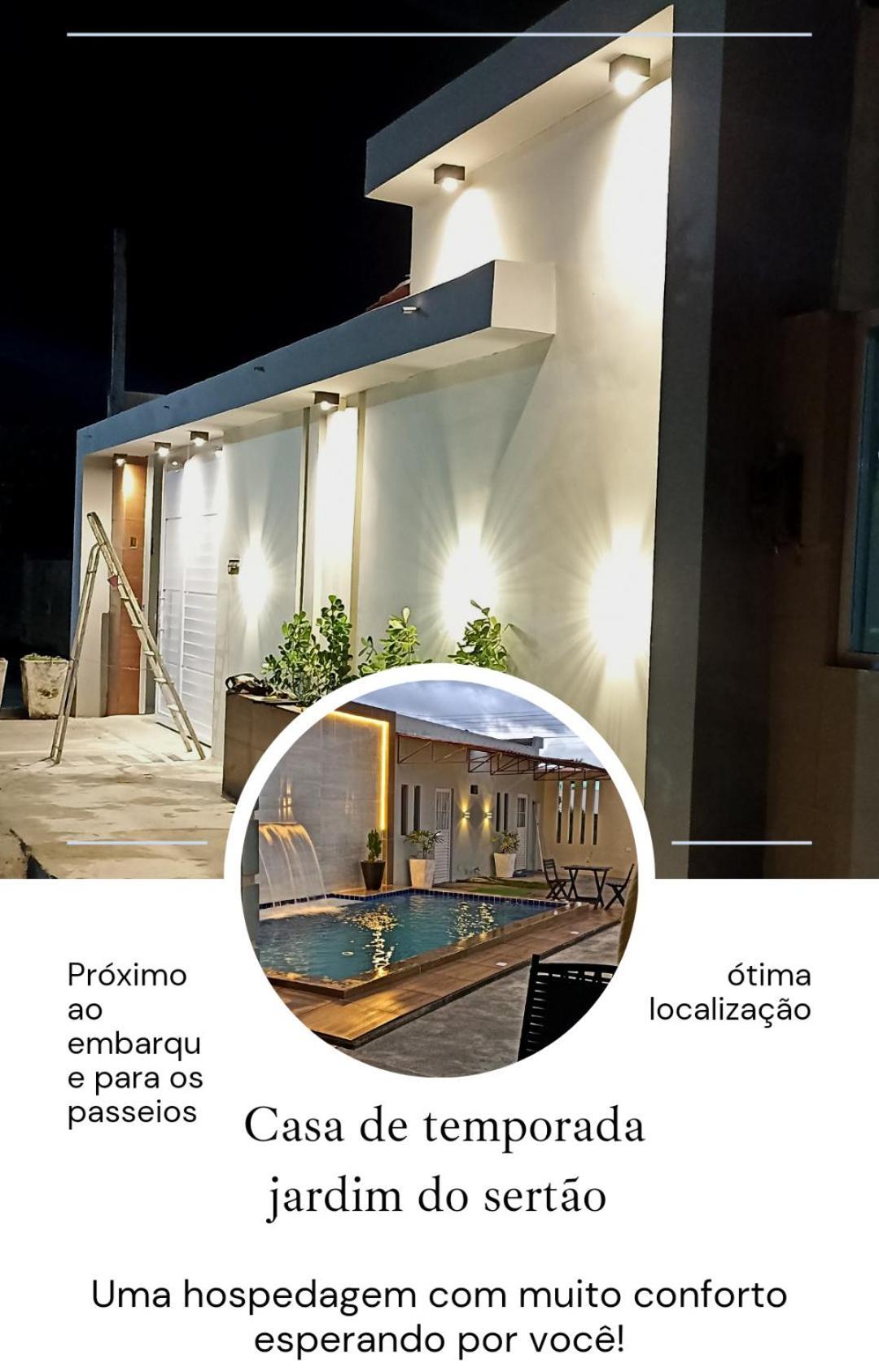 Casa Jardim Para Temporada Em Piranhas-Alagoas Εξωτερικό φωτογραφία
